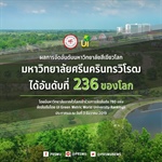 📌 ผลการจัดอันดับมหาวิทยาลัยสีเขียวโลก ปี 2019 🌍