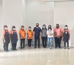 ตรวจสอบความสะอาดอาคารและการปฏิบัติหน้าที่ของพนักงานทำความสะอาด
