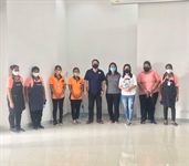 ตรวจสอบความสะอาดอาคารและการปฏิบัติหน้าที่ของพนักงานทำความสะอาด