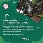 ประกาศการตัดแต่งรูปทรงต้นไม้