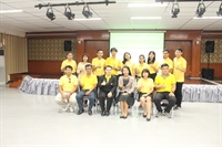 ภาพบรรยาการการจัดโครงการฝึกอบรมเชิงปฏิบัติการจัดการความรู้เพื่อส่วนพัฒนาความยั่งยืน  ประจำปีงบประมาณ พ.ศ 2562 (Knowledge management for sustainability development)