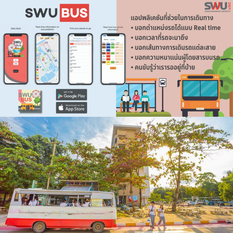 เปิดระบบ SWU BUS