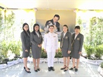 พิธีวางพานพุ่มดอกไม้สด ถวายแด่พระบาทสมเด็จพระปรมินทรมหาภูมิพลอดุลยเดช มหิตลาธิเบศรรามาธิบดี จักรีนฤบดินทร สยามินทราธิราช บรมนาถบพิตร
